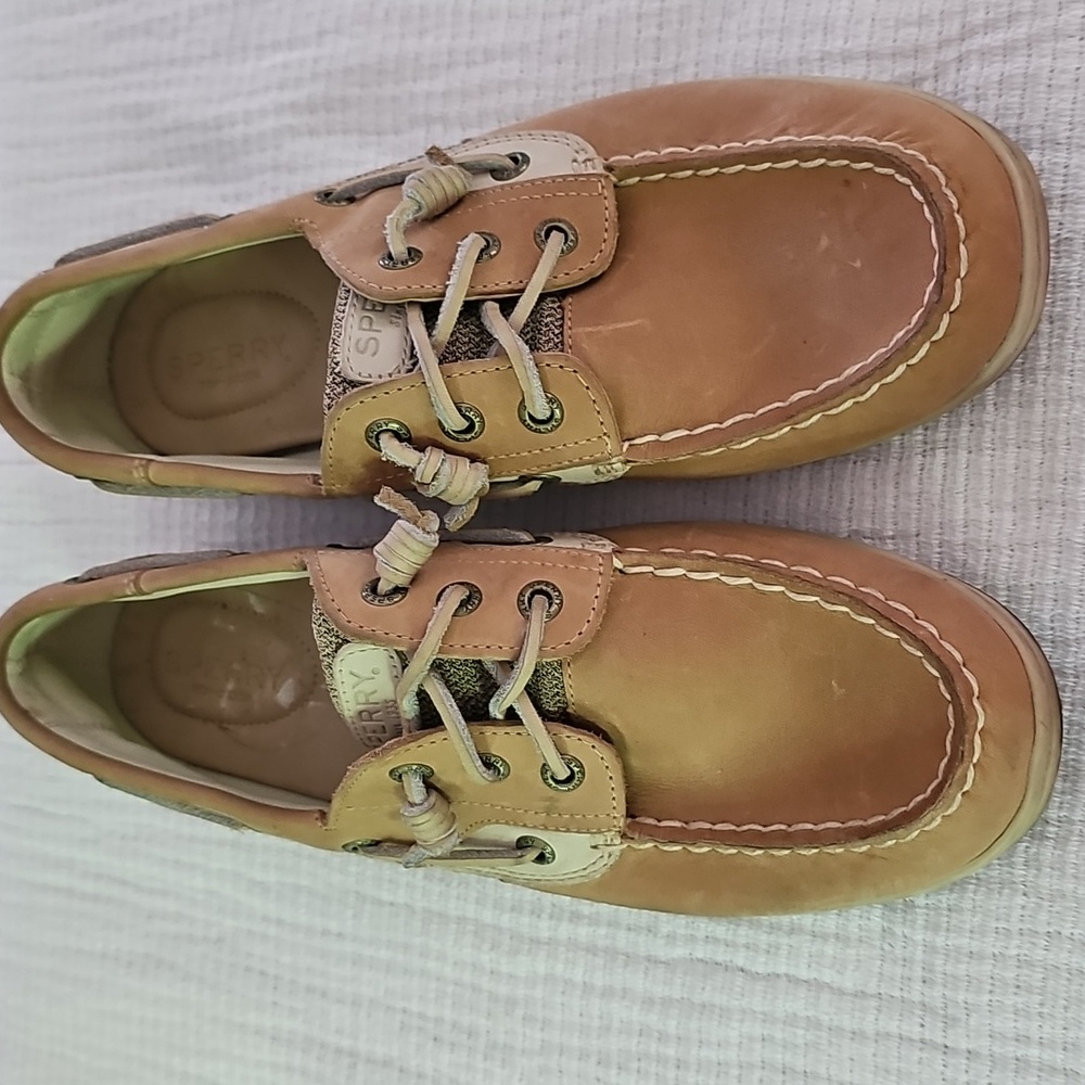 Women's SPERRY Tan Boat Shoes